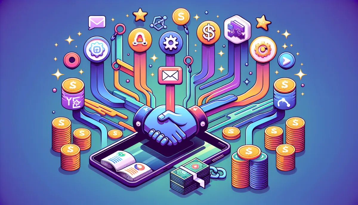 Diagram of monetization strategies for social media creators across different niches in 2026